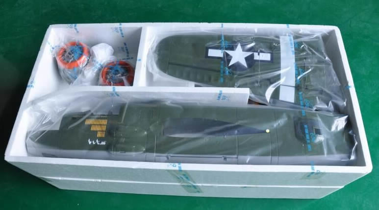 Sky Flight Hobby B-25 Package Details