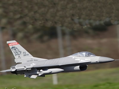 Sky Flight Hobby F-16 Fighting Falcon 70mm Jet Vector Thrust PNP RC Airplane