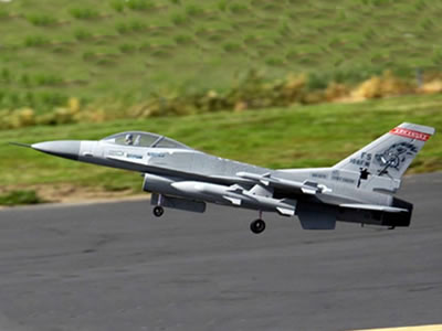 Sky Flight Hobby F-16 Fighting Falcon 70mm Jet Vector Thrust PNP RC Airplane