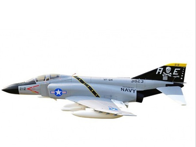Sky Flight Hobby F-4 Phantom II 2x70mm Jet Vector Thrust PNP RC JET Airplane